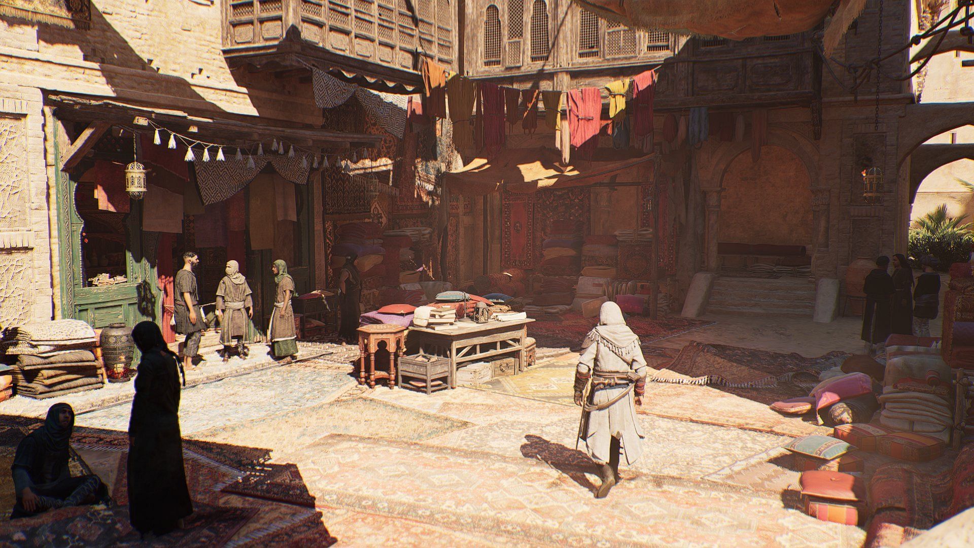 There are many such engagin option side quests in Assassin's Creed Mirage (Image via Ubisoft)